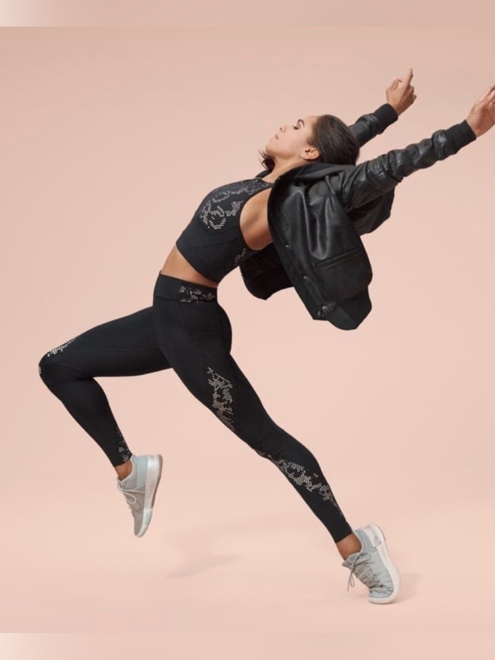 NWOT - Black Under Armour X Misty Copeland 2 Piece Set - Size XL